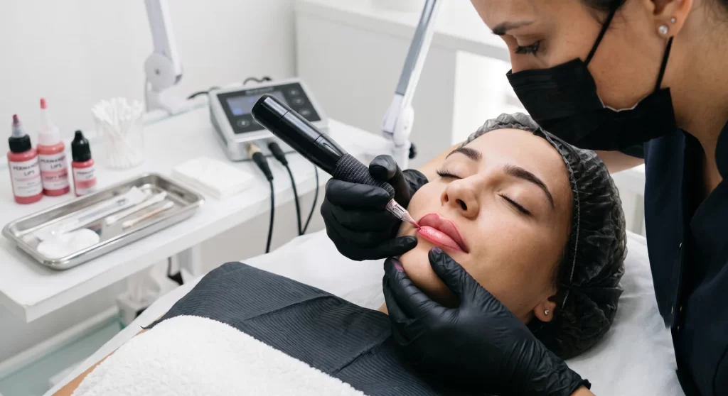 Micropigmentacion de labios en Lima